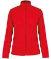 KB907 K907 Ladies Micro Fleece Red colour image